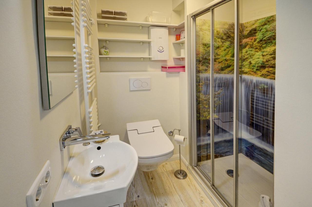 פלאנסבורג Fewo1846 - Flensview - Komfortables Studioapartment Mit Balkon Und Hafenblick מראה חיצוני תמונה